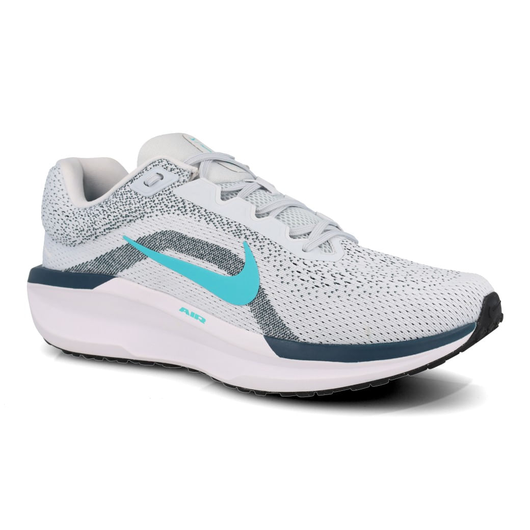Nike Tenis AIR WINFLO 11 FJ9509-004 Cinza-Verde Sint_4__